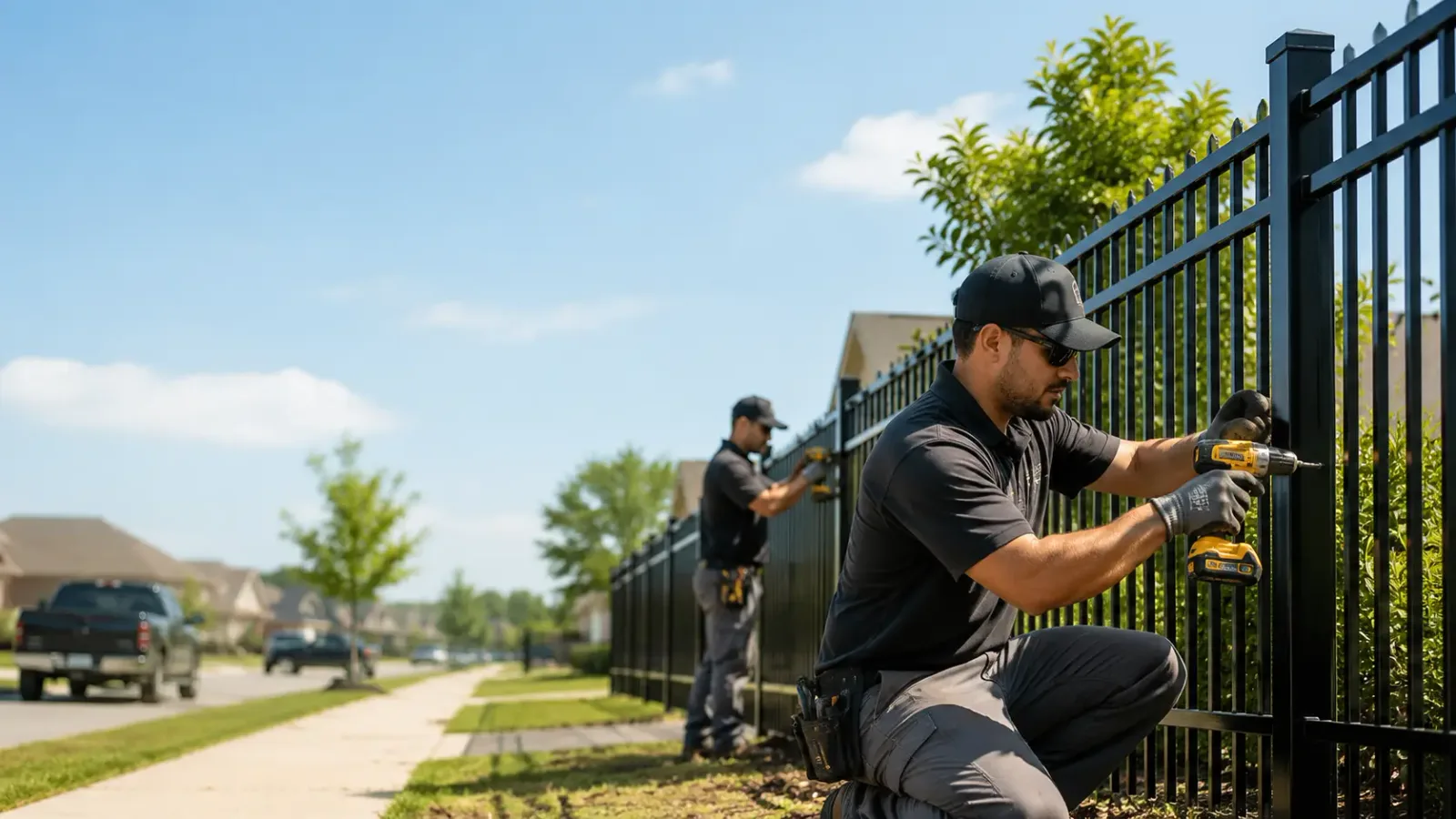 Metal Fence Installation in Le Mars, IA